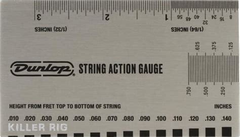 Optimal String Height For Accoustical Guitars Printable Instructions