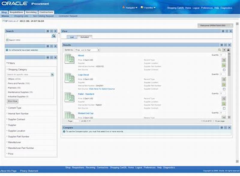 Oracle Database Catalog Views Status Loaded