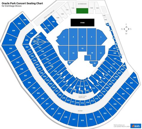Oracle Seating Chart For Concerts