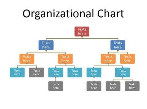 Organogram Chart Template