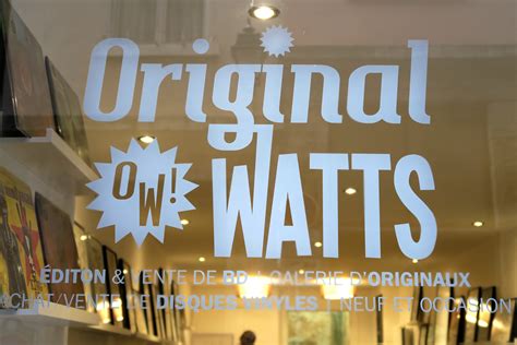 Original Watts à Lyon
