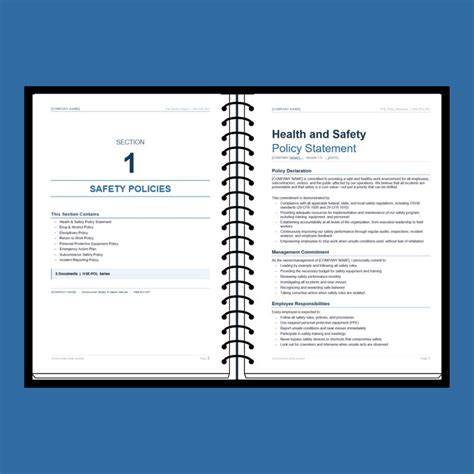 Osha Safety Manual Template