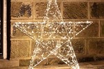 Outdoor Christmas Star Decorations