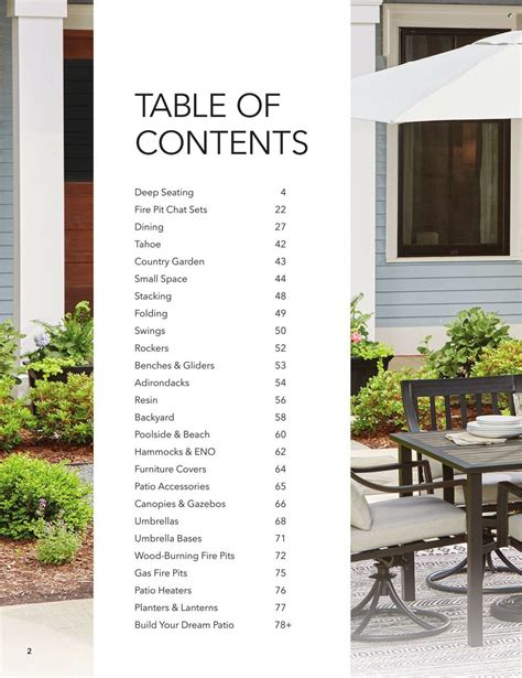 Outdoor Living Catalog