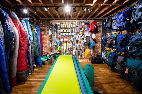 Outdoor clothing and equipment shop