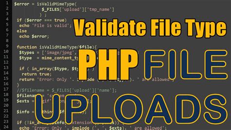 PHP File Format