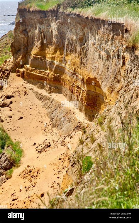 PICTURES: Cliffs landslide highlights challenge saving Walton's Naze from erosion
