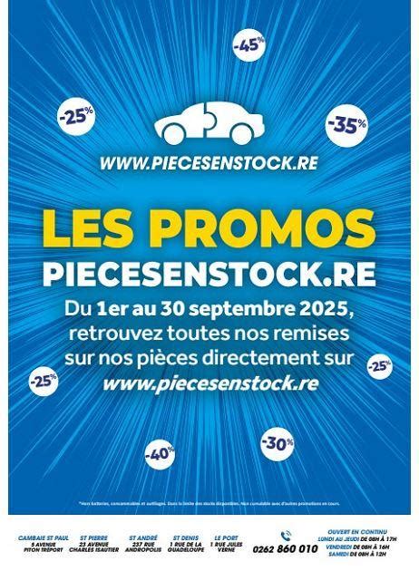 PIECESENSTOCK.RE à Saint-Pierre