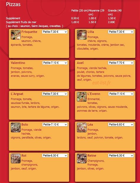 PIZZA GOOD à Guilers