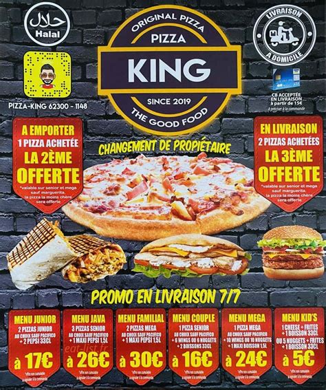 PIZZA KING à Lens