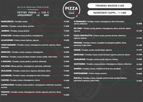 PIZZA e PASTA à Pringy