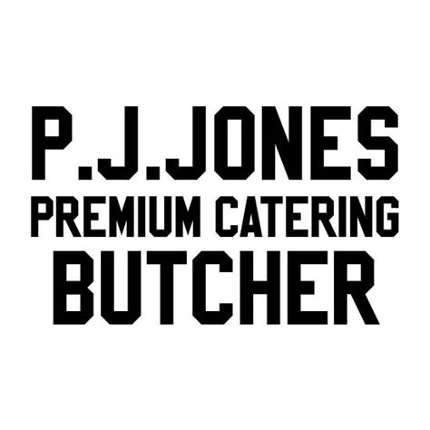PJ Jones Premium Catering Butcher