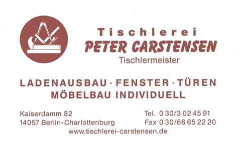 PORTAS-Fachbetrieb Peter Carstensen e.K. Tischlerei