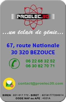 PROELEC.30 à Bezouce