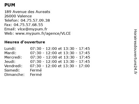 PUM à Valence
