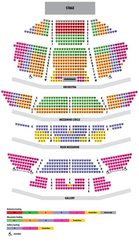 Pabst Theater Milwaukee Seating Chart