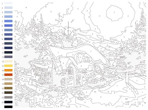 Paint By Numbers Printable