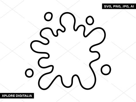 Paint Splash Template