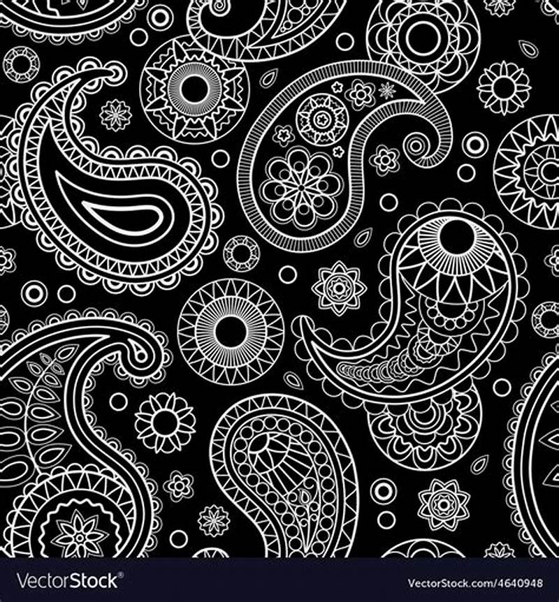 Paisley Pattern Vector