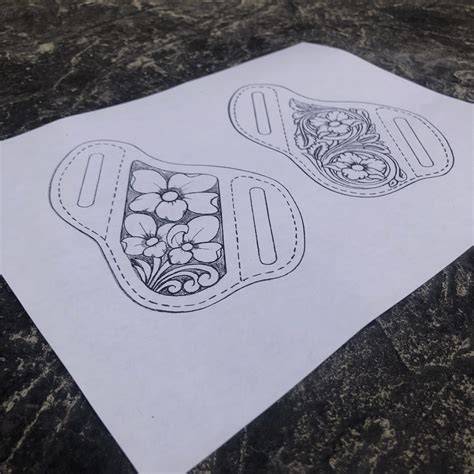 Pancake Knife Sheath Template