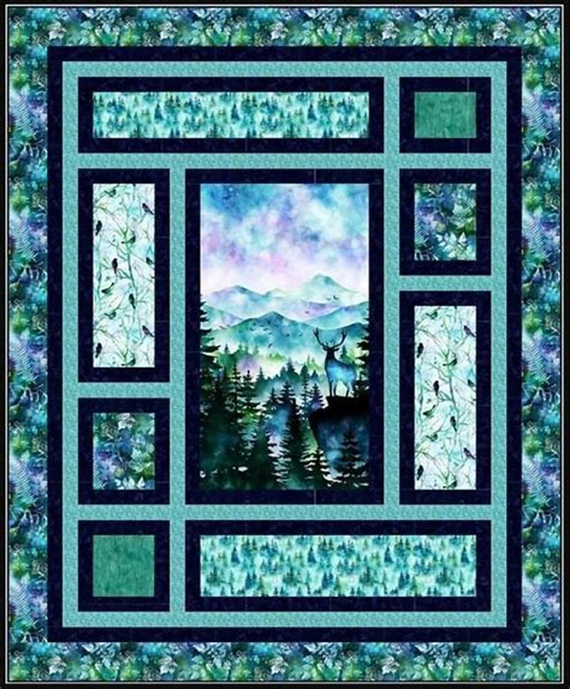 Panel Quilt Pattern