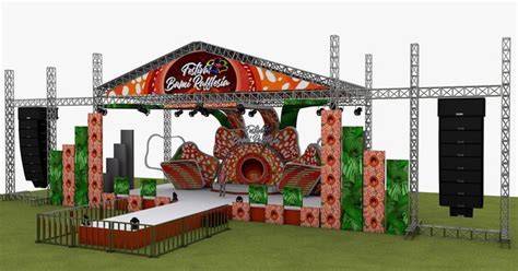 Panggung Konser Retro
