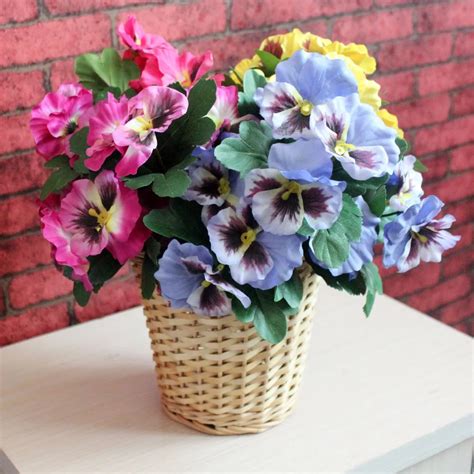 Pansy Flower Bouquet