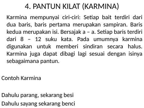 Pantun Kilat