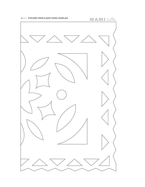 Papel Picado Template Easy