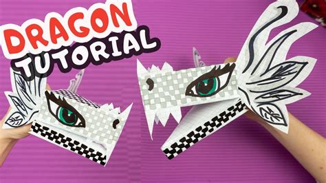 Paper Dragon Puppet Ideas Printable