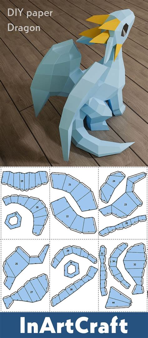 Paper Dragon Template