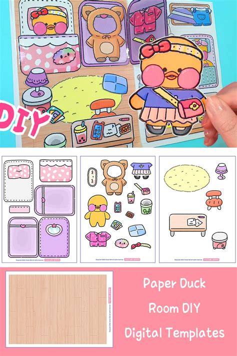 Paper Duck Printable