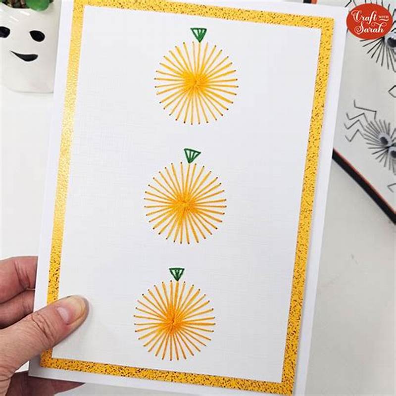 Paper Embroidery Pattern