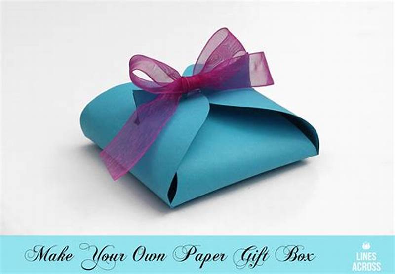 Paper Gift Box Pattern