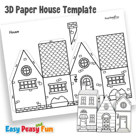 Paper House Templates
