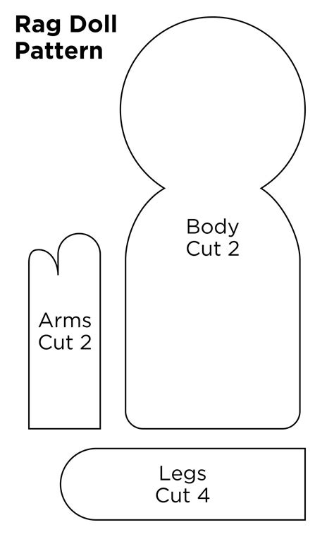 Paper Ragdoll Template