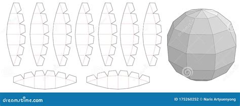Paper Sphere Template