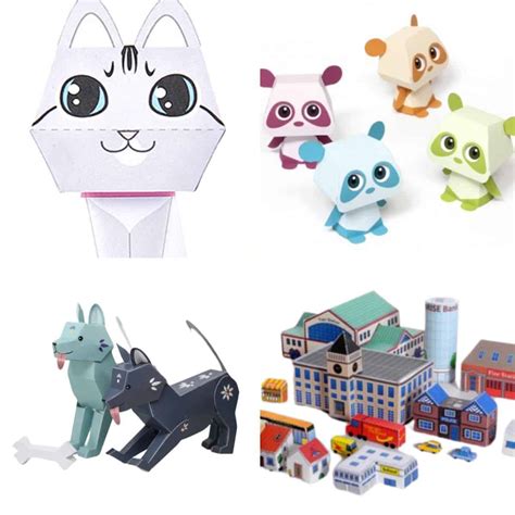 Paper Toys Templates