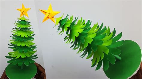 Paper Xmas Tree Template