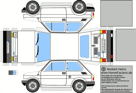 Papercraft Templates Car