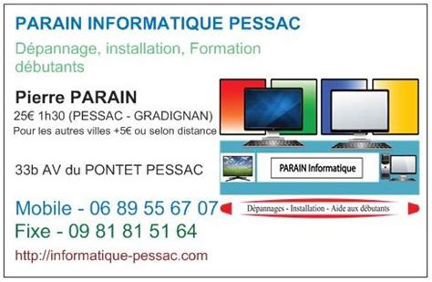Parain Informatique Pessac à Pessac