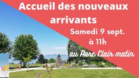 Parc clair matin à Neuvecelle