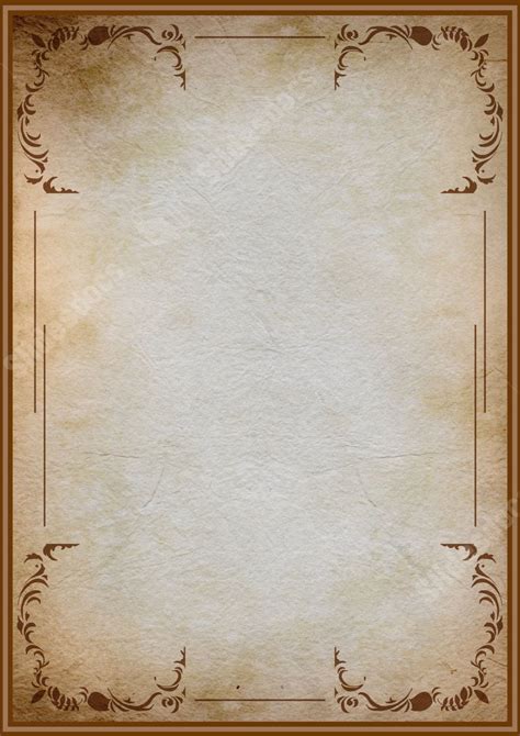 Parchment Paper Template Word