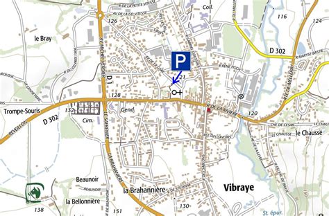 Parking à Vibraye