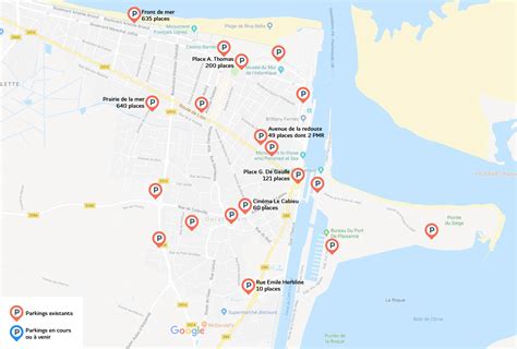 Parking à Ouistreham