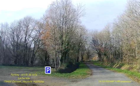 Parking du cercle à Labrit
