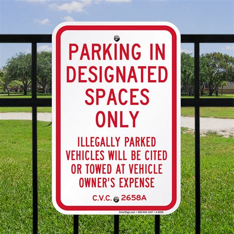 Parking Designated