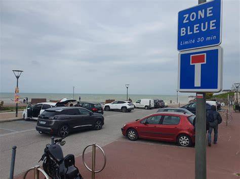 Parkplatz Veules-les-Roses, Frankreich à Veules-les-Roses