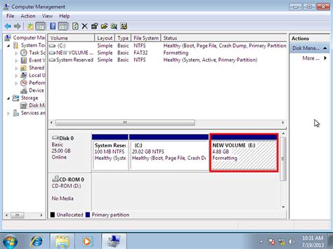 Partition a New Hard Disk
