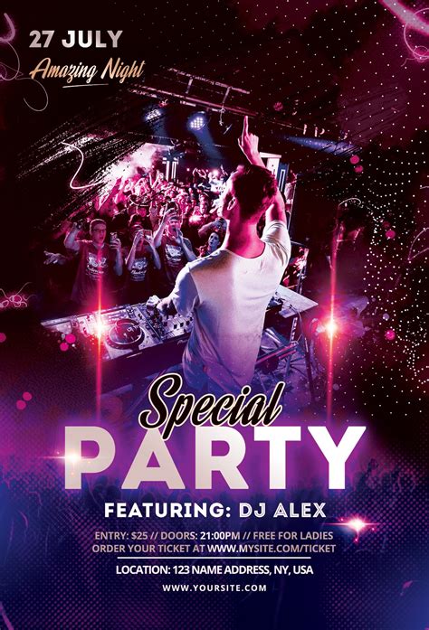 Party Flyer Templates